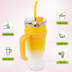 Car Cup Holder - Yellow