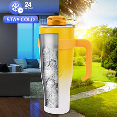 Car Cup Holder - Yellow