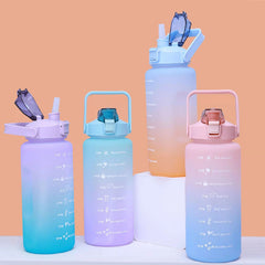 Gradient Water Bottle - Blue Pink