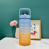 Gradient Water Bottle - Orange Blue