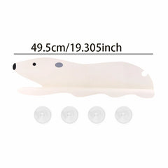 Cute Bear-Shaped Splash Guard