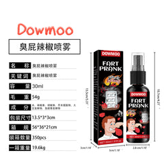 Dowmoo Stinky Pepper Spray - April Fool's Day Prank Spray with Odor