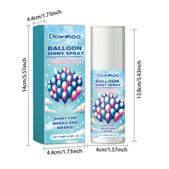 Dowmoo Balloon Brightening Enhancer - Anti-Oxidation and Long-Lasting Gloss for Balloons