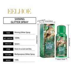 EELHOE Glitter Spray - Natural, Long-Lasting, and Brightening Highlight Spray