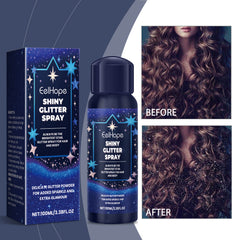 Eelhope Body Glitter Spray - Highlight Spray for Face, Collarbone, Hair, and Festivals