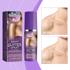 Eelhope Star-Like Glitter Spray - Nightclub and Party Highlight Spray for Body and Clothing