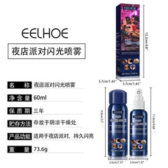EELHOE Glitter Spray - Enhances Makeup and Clothing for Nightclubs and Parties