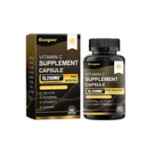Googeer Multi-Vitamin C Supplement Capsules Daily Nutrition Supplement High-Efficiency Vitamin Formula, Gentle & Easy Absorption, Enhance Stamina