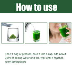 Googeer Barley Powder - Body Tightening, Reduce Belly Fat, Tone Thighs, Body Sculpting Barley Grass Powder