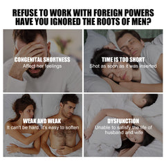 Men's Strengthening Massage Oil: Body Care External Essential Oil, Enhancing Physical Strength and Endurance