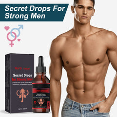 Men's Care Drops: Men's Body Maintenance, Strengthening Vitality, Relaxing Massage Essential Oil