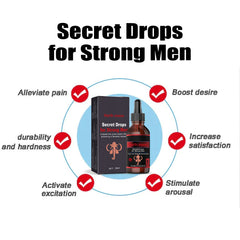 Men's Care Drops: Men's Body Maintenance, Strengthening Vitality, Relaxing Massage Essential Oil