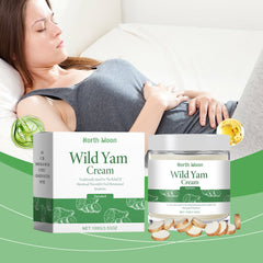 Menstrual Relief Yam Cream: Aloe Vera Moisturizing and Nourishing Cream for Relieving Menstrual Pain