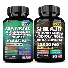 Sea Moss & Shilajit Capsule