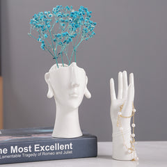 Personalized Flower Arrangement Ceramic Ornament