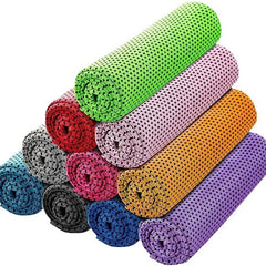 Ultra-fine fiber cooling neck towel, soft and breathable chill towel