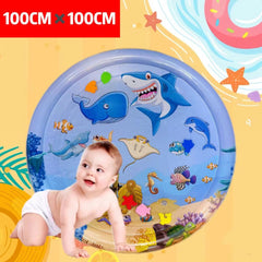 In stock children's patting mat toy, PVC summer cool inflatable water mat, patting fun, kindergarten early education toy