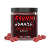 Creatine gummies (Source factory, foreign trade supply, supports 150 strawberry flavored gummies)