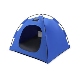 Factory direct supply pet tent cat nest, detachable, portable, foldable, outdoor sunshade cat/dog tent, colors: gray and beige