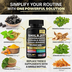 Sea Moss & Shilajit Capsule