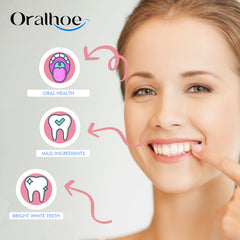 Peach Flavored Dental Cleansing Pellets - Long-lasting fresh breath