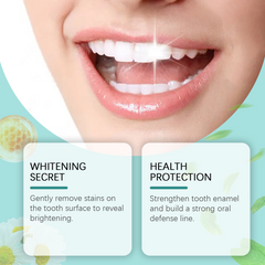 Oral Whitening Dental Mousse - Removes stains, whitens teeth