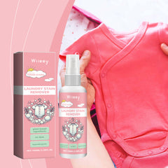 Wiieey Baby Clothes Stain Remover, Gentle Formula for Deep Cleaning and Softening Baby Clothes