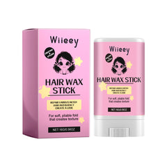 Wiieey Styling Wax Stick, Moisturizes, is Portable, Adds Shine, and Provides Long-lasting Hold and Voluminous Hair