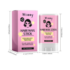 Wiieey Styling Wax Stick, Moisturizes, is Portable, Adds Shine, and Provides Long-lasting Hold and Voluminous Hair