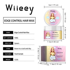 Wiieey Dreadlock Styling Wax, Refreshing, Voluminous, and Matte with Easy Styling and Long-lasting Hold