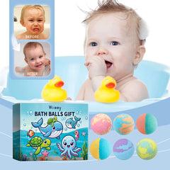 Wiieey Bubble Shower Ball, Fragrant and Moisturizing with Long-lasting Aroma for Skin Cleansing