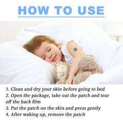 Wiieey Children's Sleep Patch, Helps Children Fall Asleep Quickly and Gently, Improves Sleep Quality2