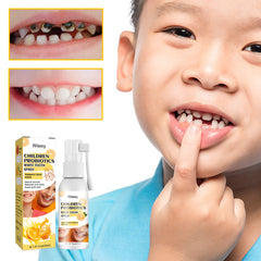 Wiieey Children's Teeth Cleansing Spray, Dental Care Spray for Fresh Breath and Healthy Teeth