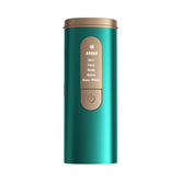 Laser Hair Removal for Woman and Men,Device with Ice Cooling Care Function, Laser Hair Removal Care Painless Safe Gentle at Home Full Body,Green