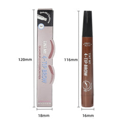 Eyebrow pencil with multiple colors3