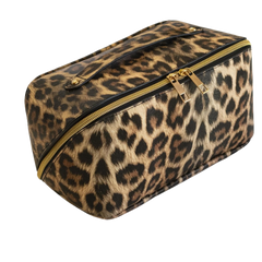 Checkered Cosmetic Bag Large Travel Makeup Bag Waterproof Big Cosmetics bag for Women Portable Handle Makeups Organizer Toiletry Purse (Large)2