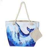 Just-a-bag! Summer beach design bag, for holiday travel and daily routine. Spacious capacity, cotton rope materials handle. Women canvas wholesale beach tote bag4