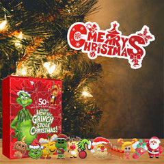 Dowmoo Grinch Blind Box - 24-Grid Festive Cartoon Toy Surprise Box