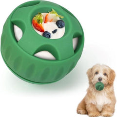 Dog Chew Toys for Puppies and Treat Trays, Long-Lasting Refillable Treat Toys and Silicone, Dog Treat Molds, Reusable, Dishwasher Safe, Suitable for Small and Medium Dogs 10-25 lbs toy for green ball toy dog toys3