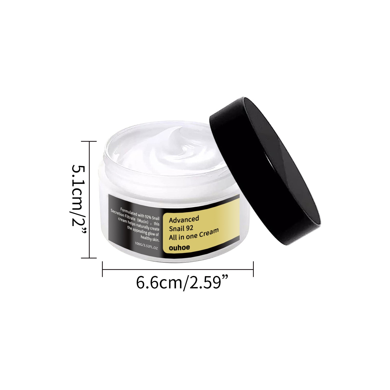 Snail Mucin 92% Moisturizer Advanced Snail 92 All in One Cream