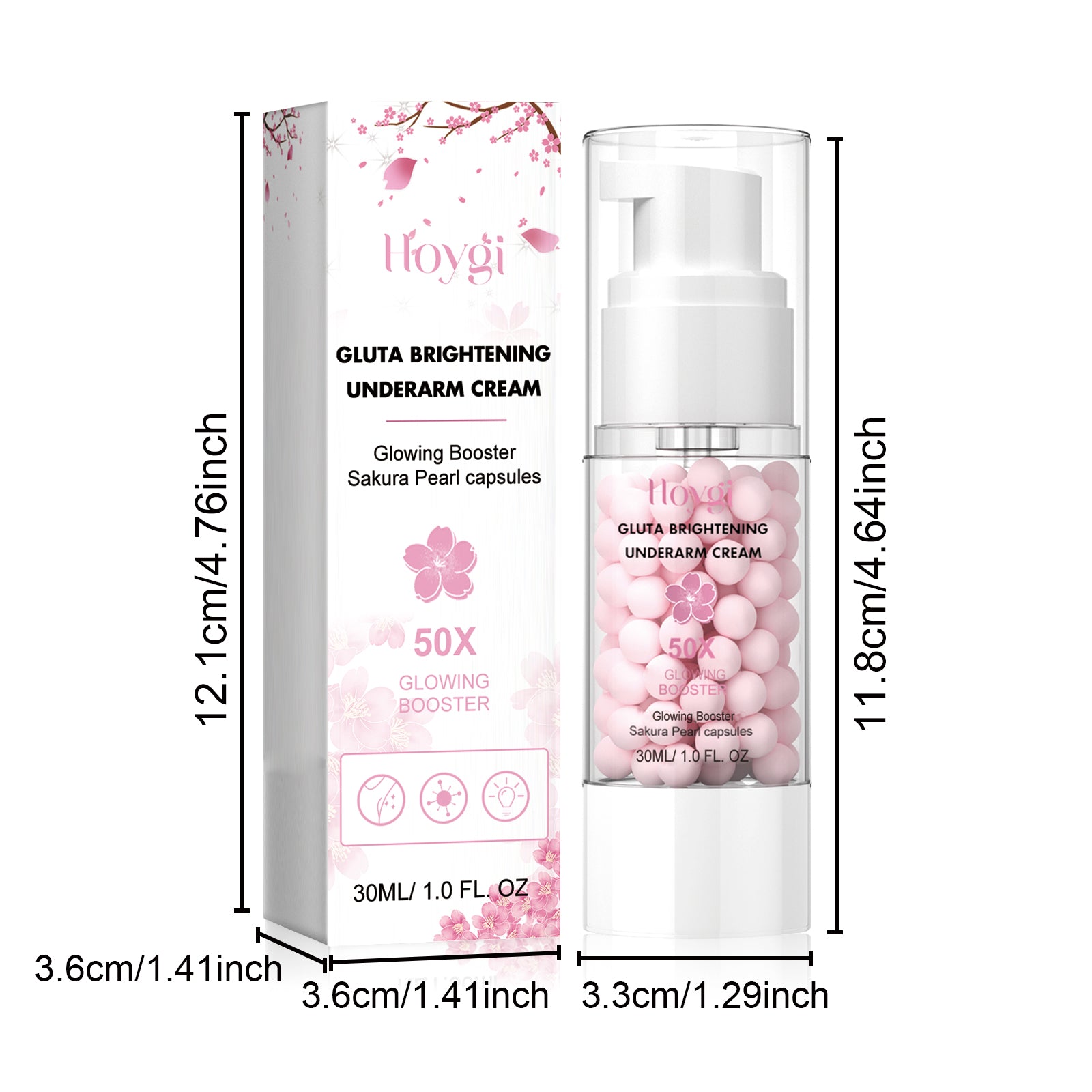 Sakura Gluta Brightening Underarm Cream