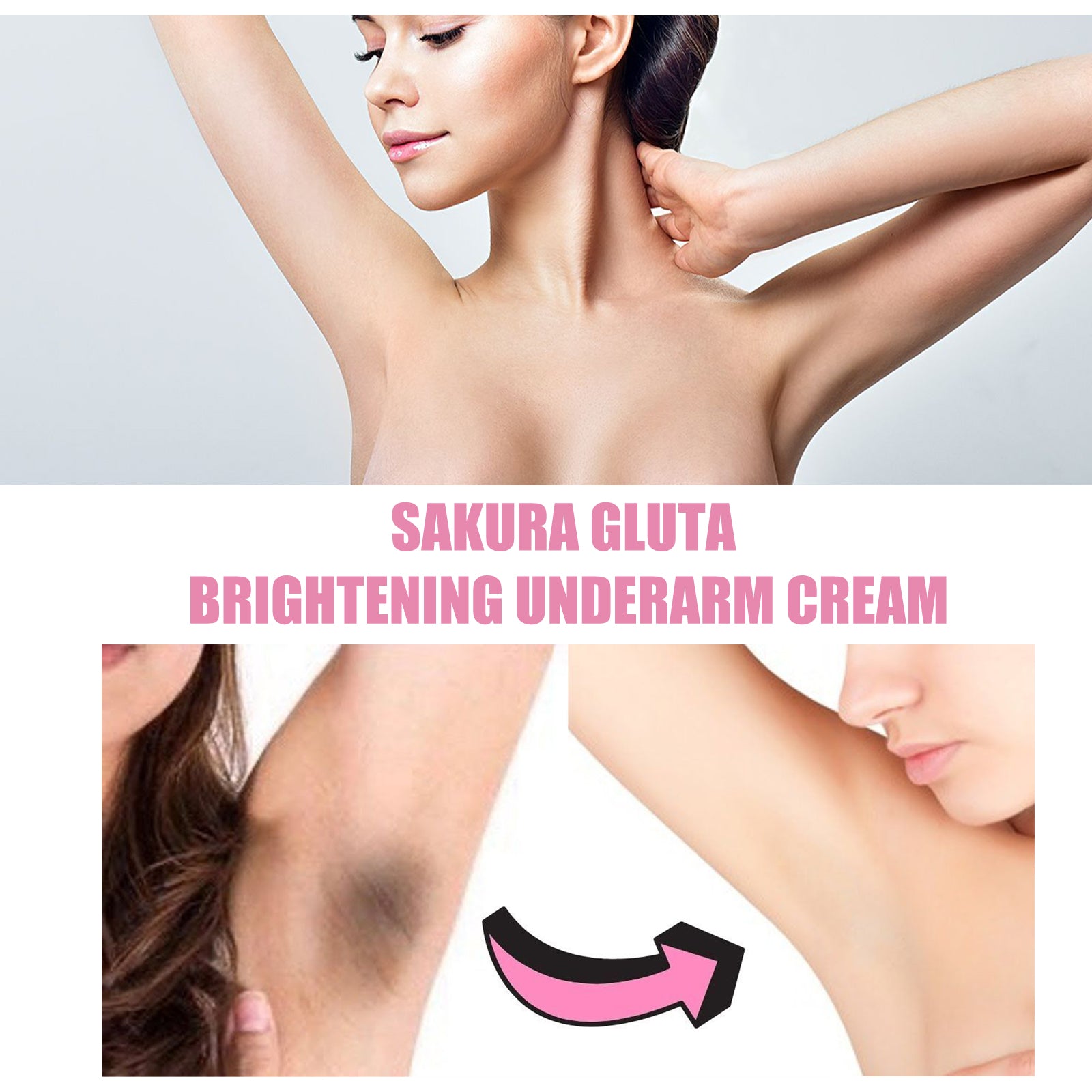 Sakura Gluta Brightening Underarm Cream