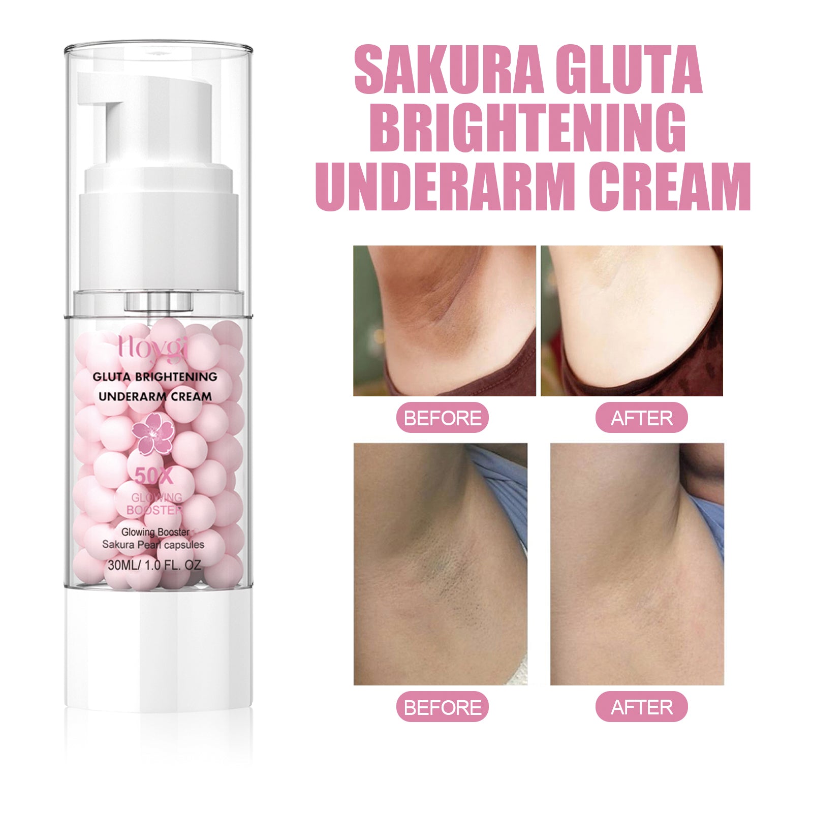 Sakura Gluta Brightening Underarm Cream