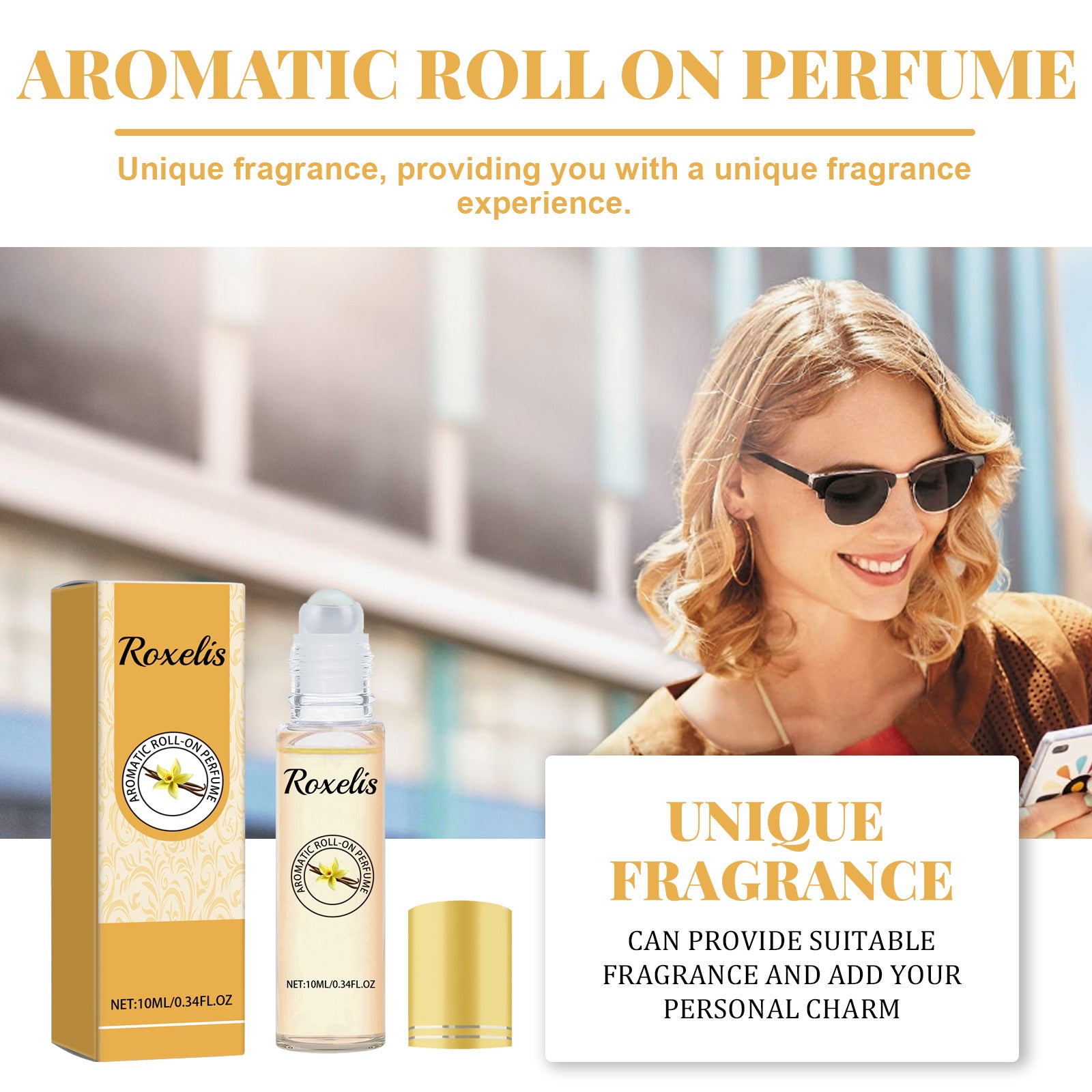 Aromatic Roll On Perfume Long Lasting Perfume for Men and Women