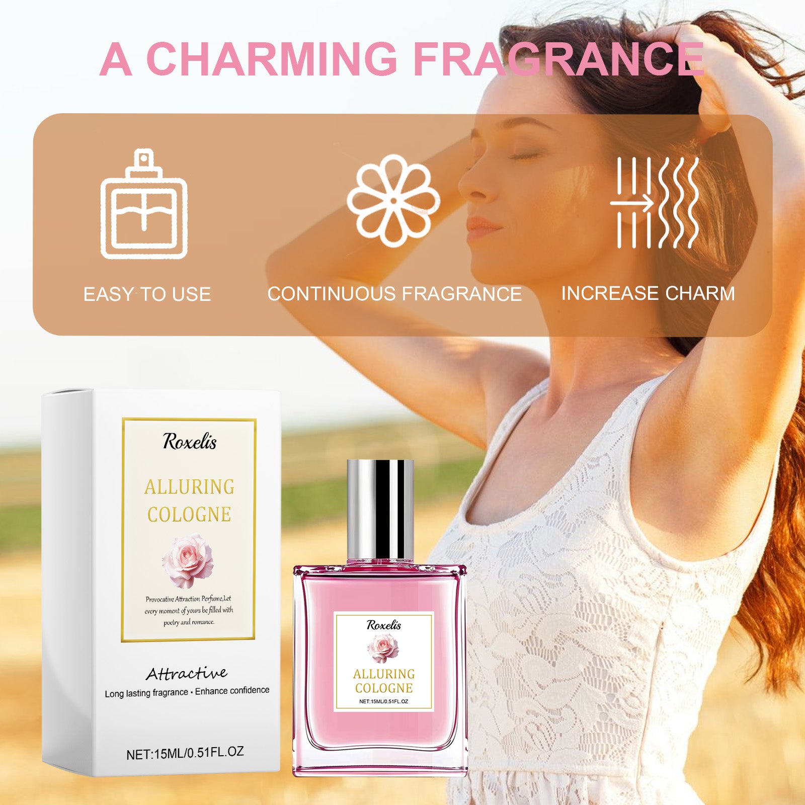 Long Lasting Fragrance with Rose