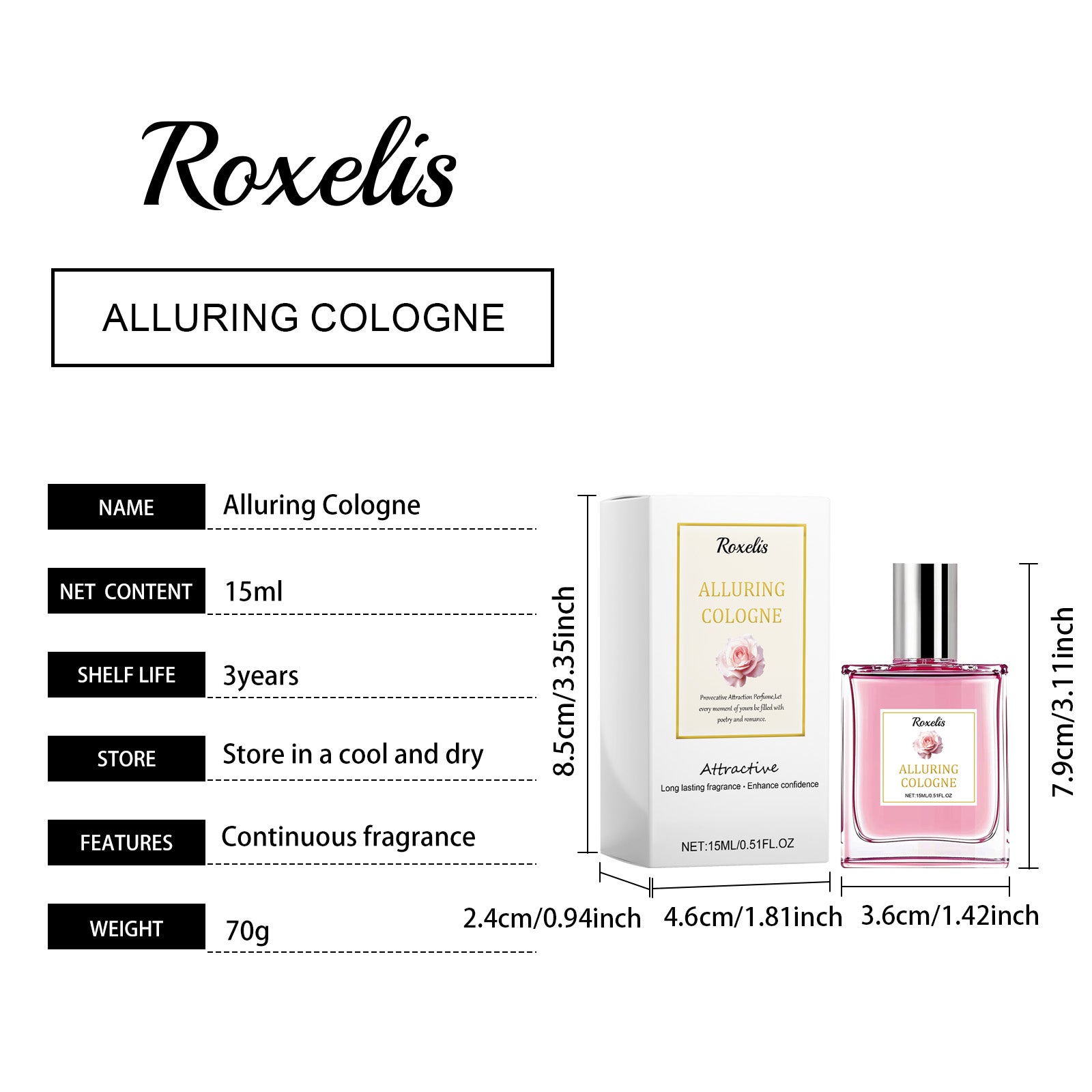 Long Lasting Fragrance with Rose