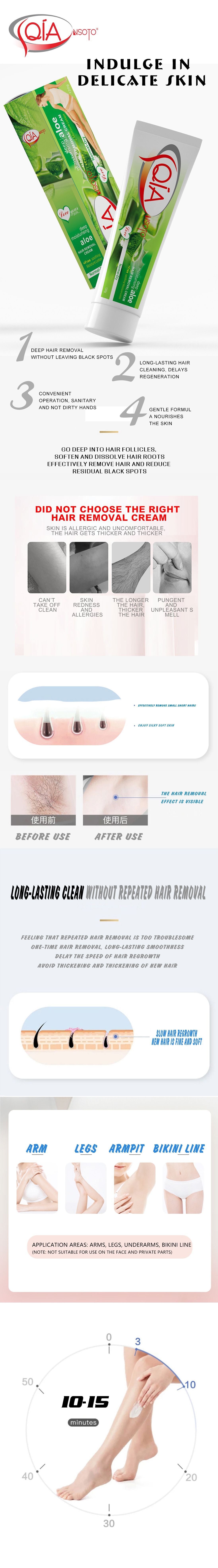Depilatory Cream - Aloe Vera