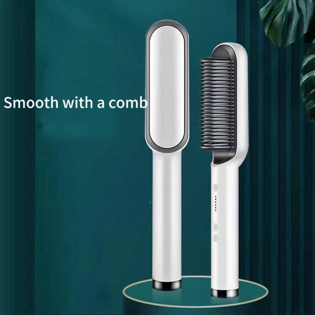 Hair Curling Brush - Black