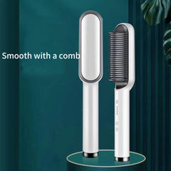 Hair Curling Brush - Black