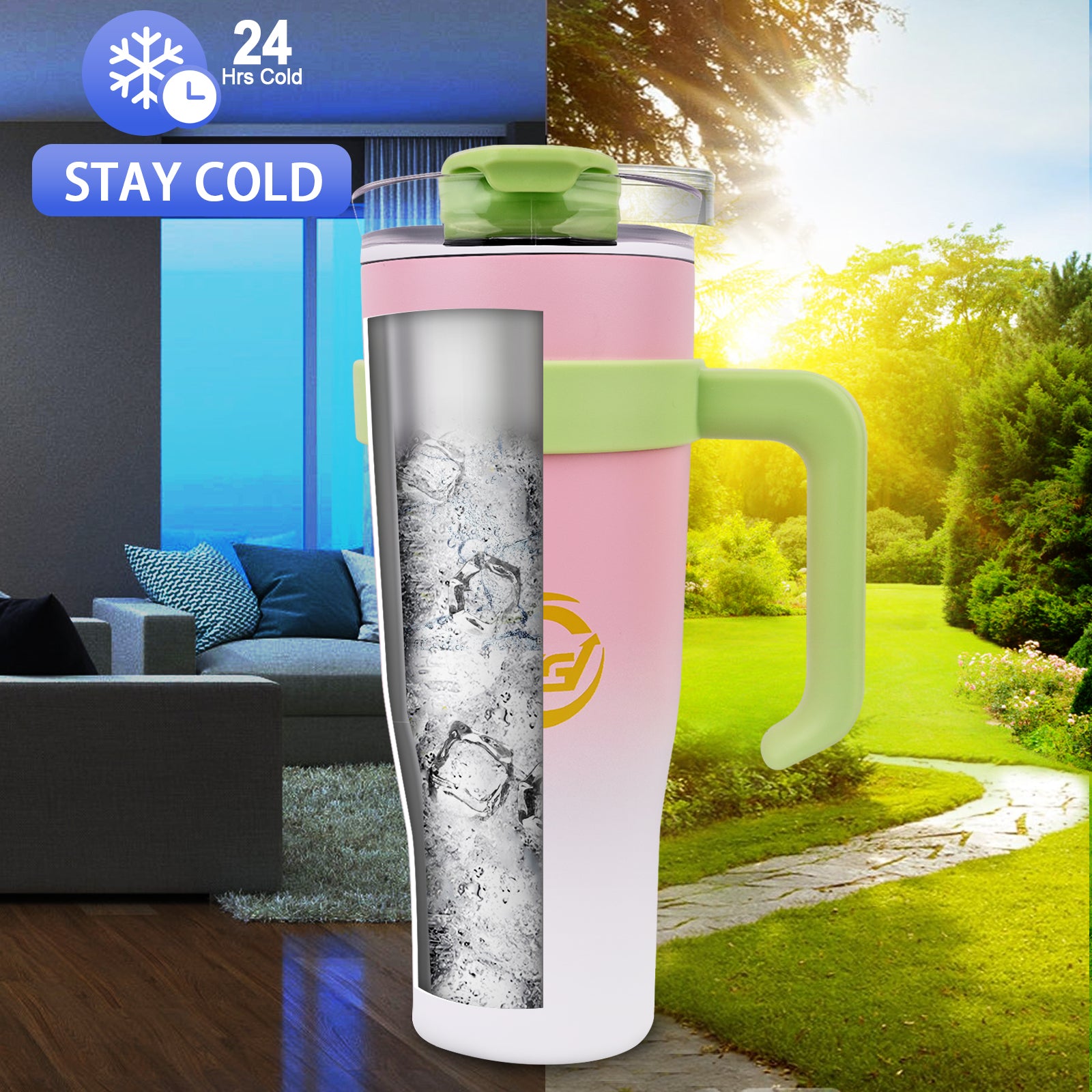 Car Cup Holder - Pink